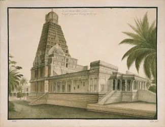 The Great Maratha Pagoda in Tanjore